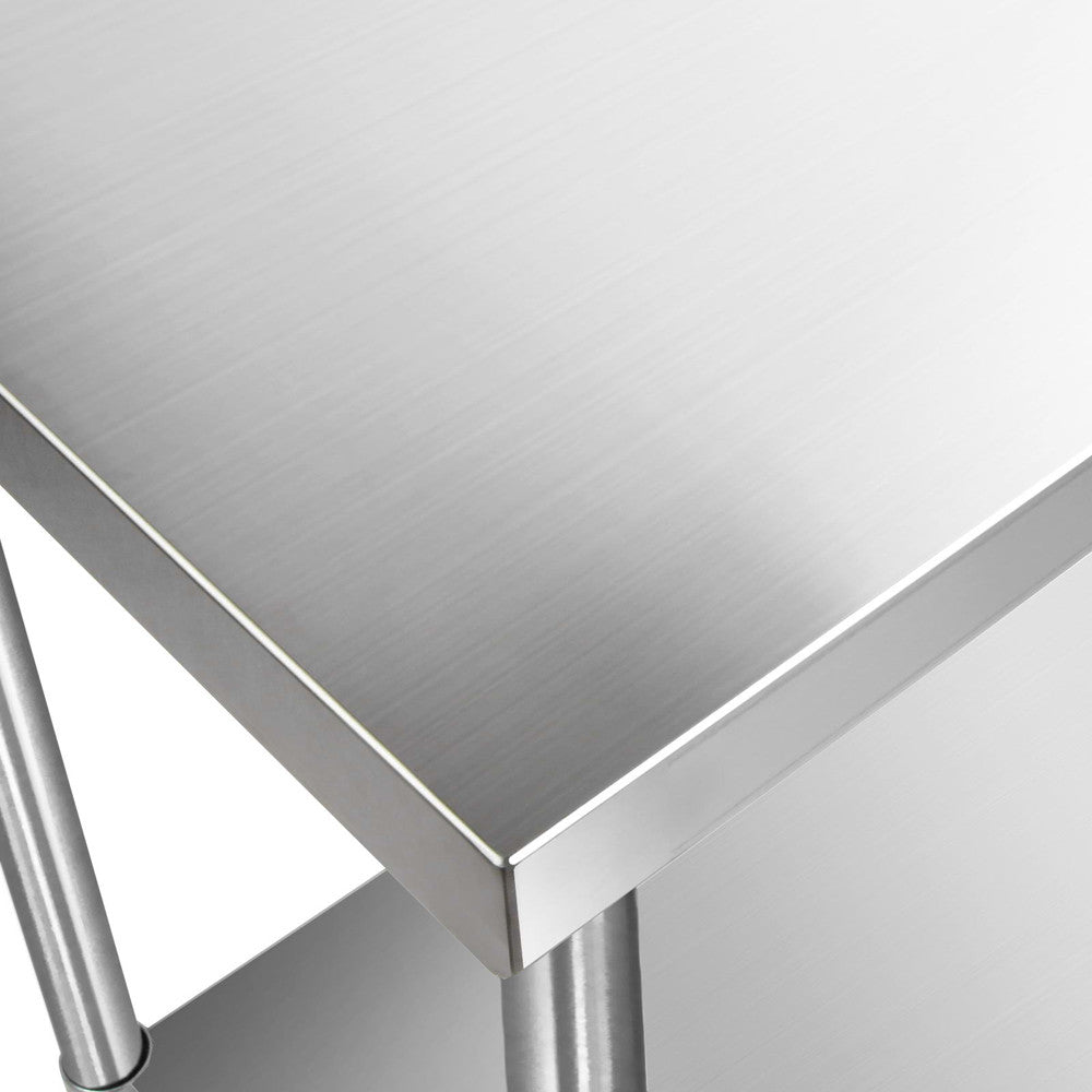 304 Stainless Steel Kitchen Work Bench Table 1219mm