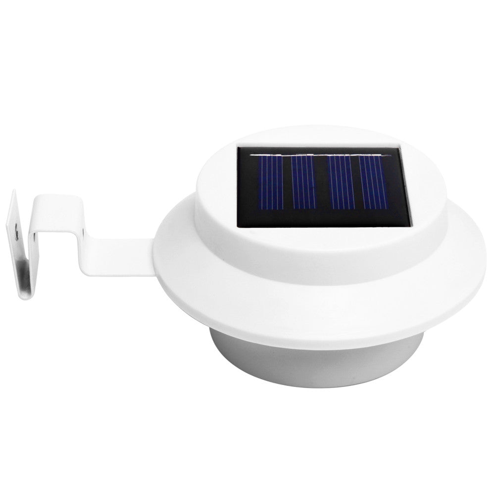 4 x Solar Gutter Lights - White