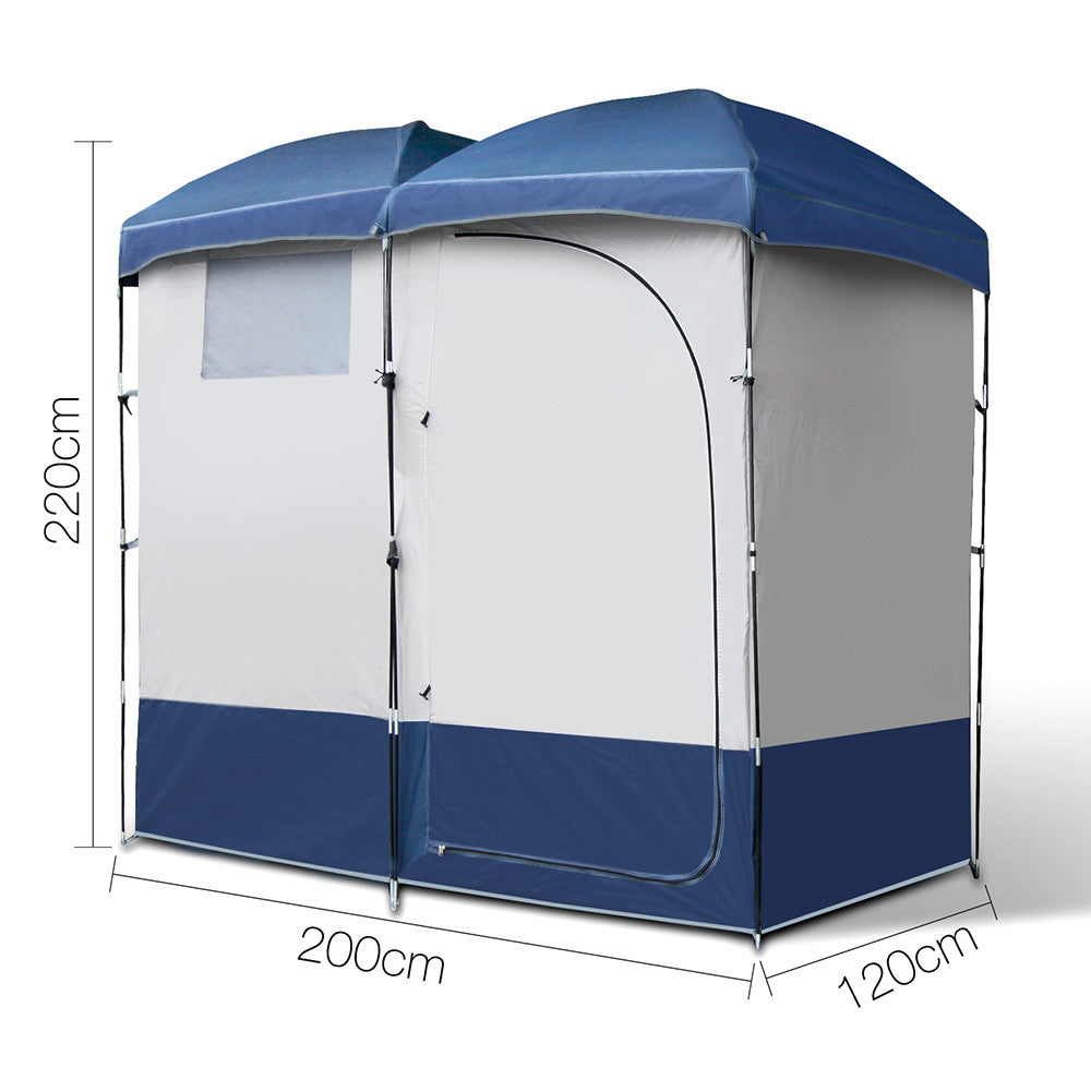 Weisshorn Camping Shower Tent - Double