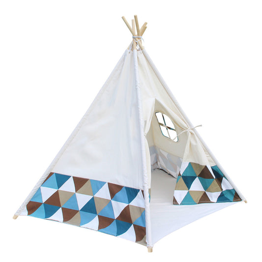 5 Poles Teepee Tent w/ Storage Bag