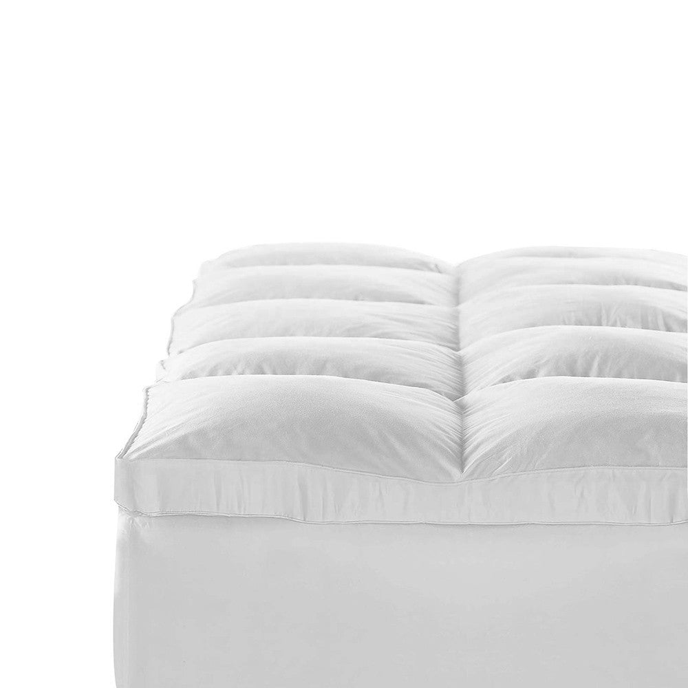 Duck Feather & Down Pillowtop Matress Topper - Double