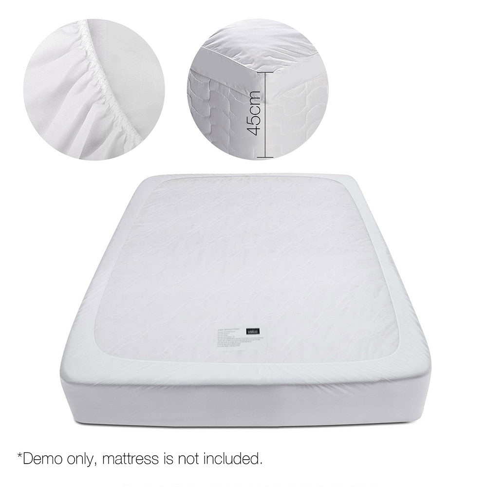 Goose Down & Feather Mattress Topper - Single