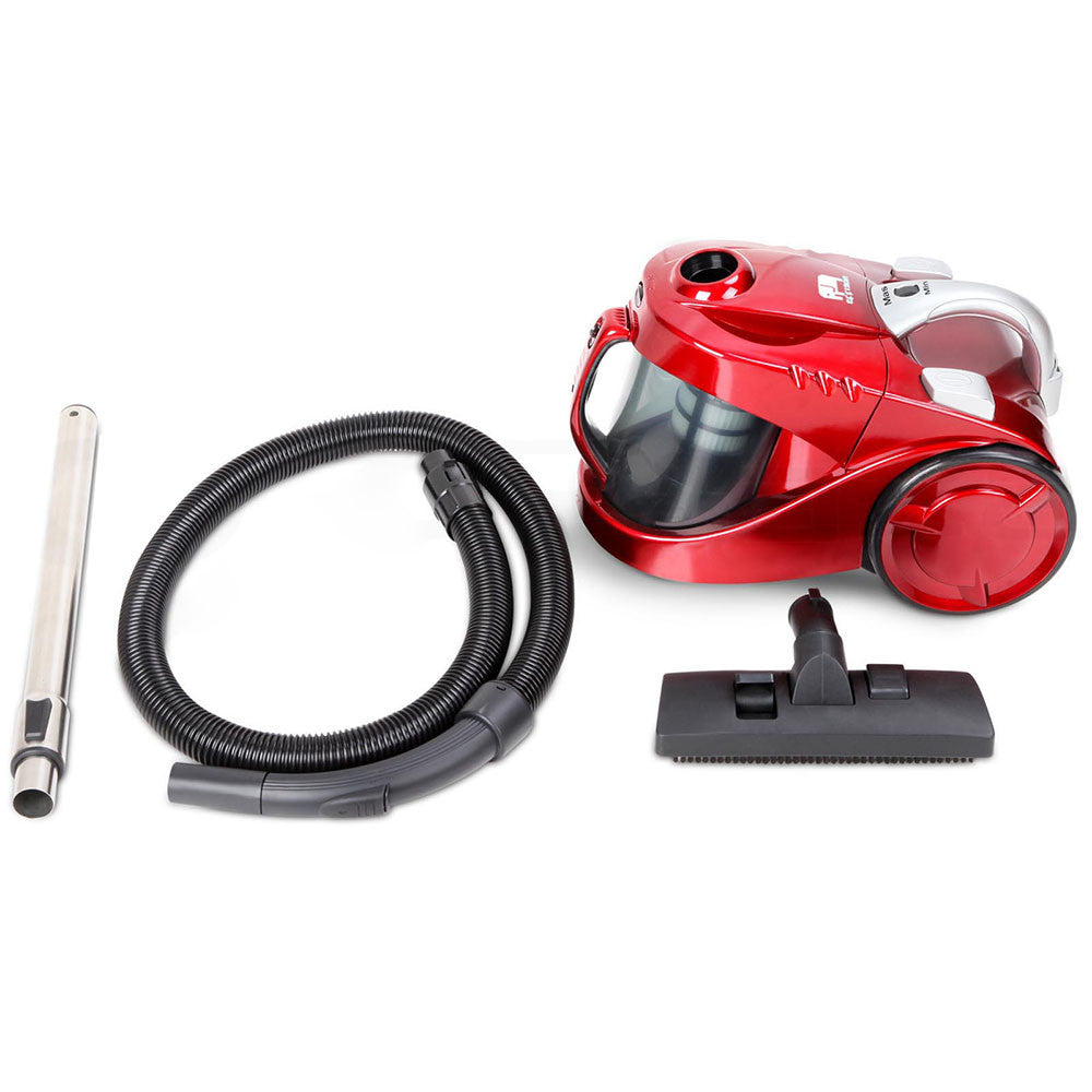 Bagless Cyclone Cyclonic Vacuum Cleaner HEPA Red