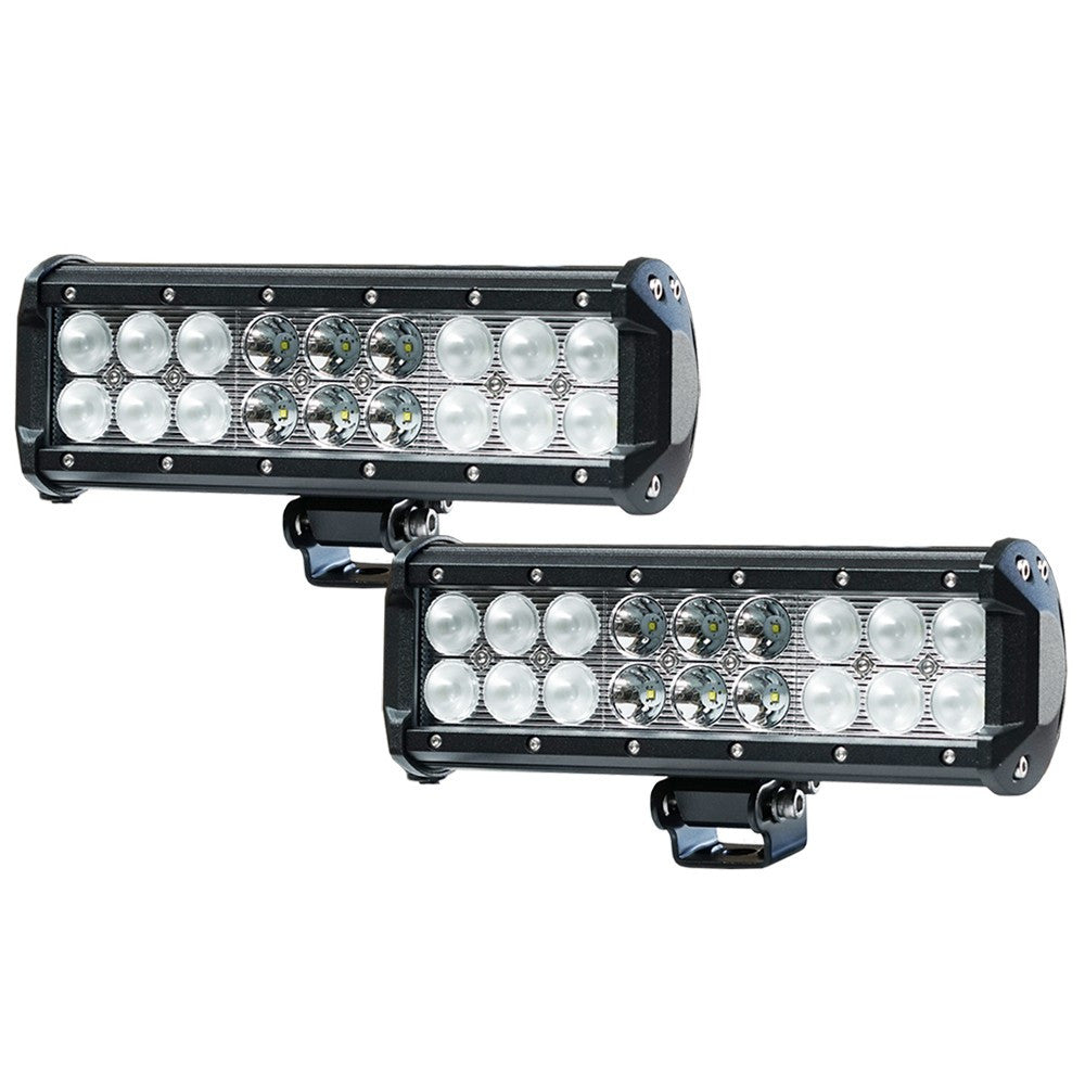 2X 9INCH 90W CREE LED LIGHT BAR SPOT FLOOD OFFROAD DRIVING WORK LAMP 4WD SV 120W