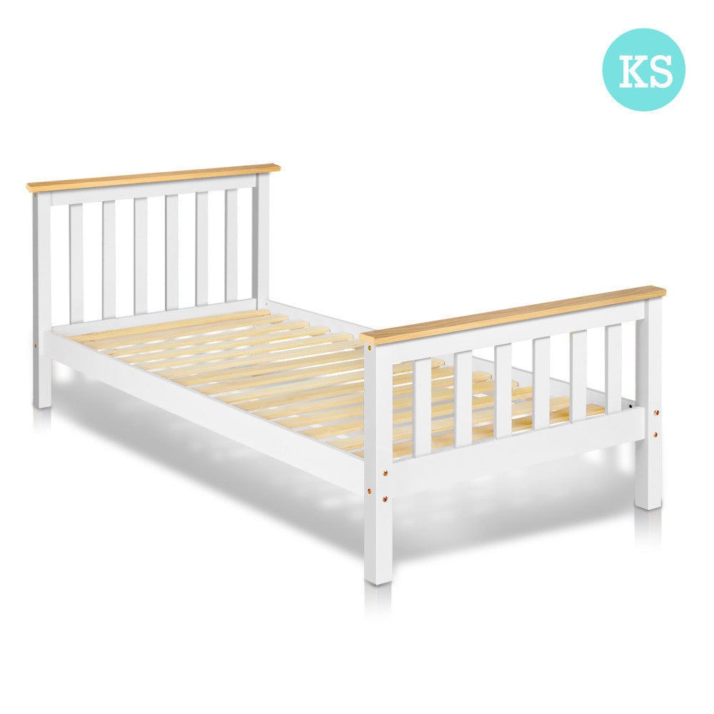 Pine Wood King Single Size Bed Frame