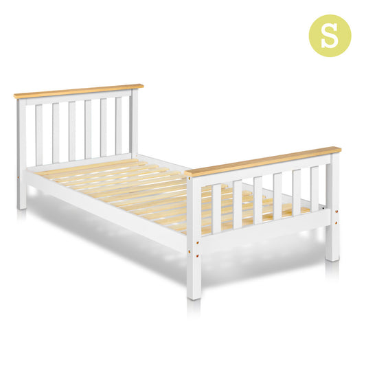 Pine Wood Single Size Bed Frame