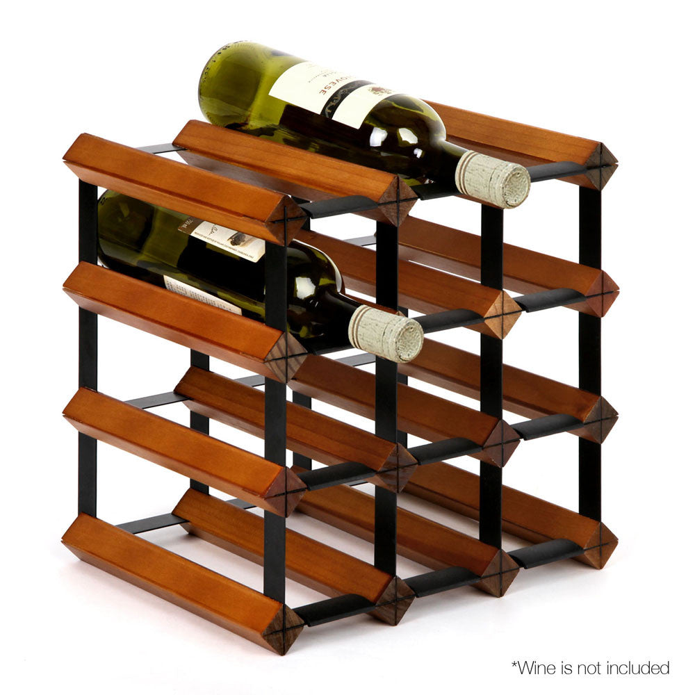 Timber Wine Rack 12 Bottles