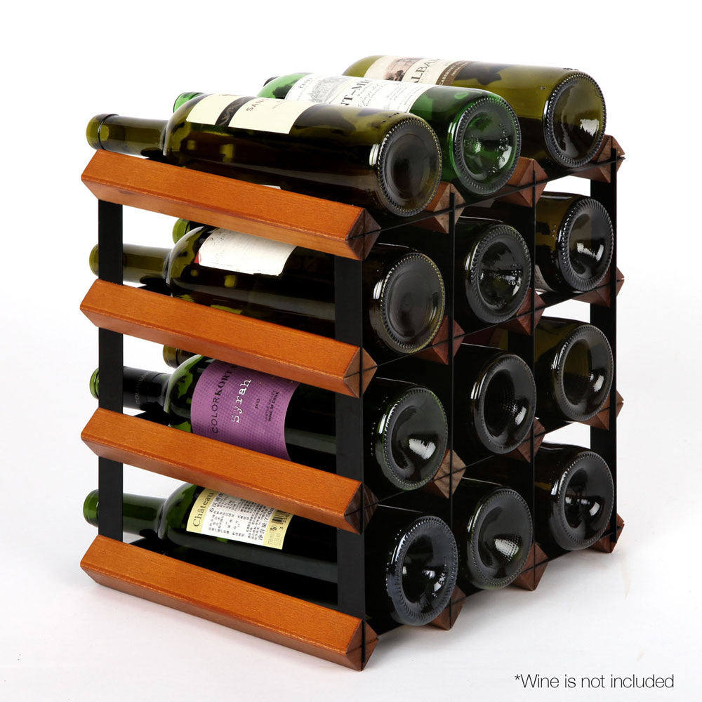 Timber Wine Rack 12 Bottles