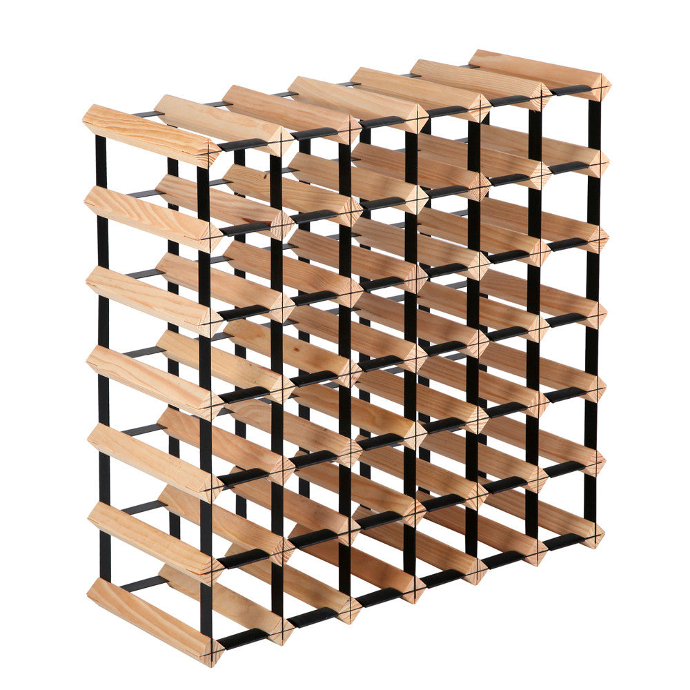 Timber Wine Rack 42 Bottles