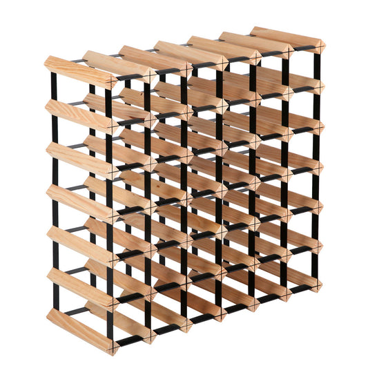 Timber Wine Rack 42 Bottles