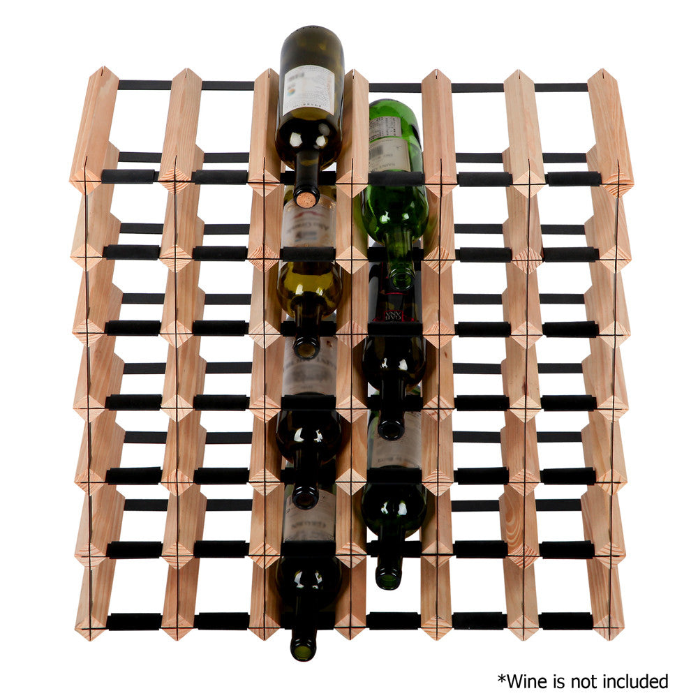 Timber Wine Rack 42 Bottles