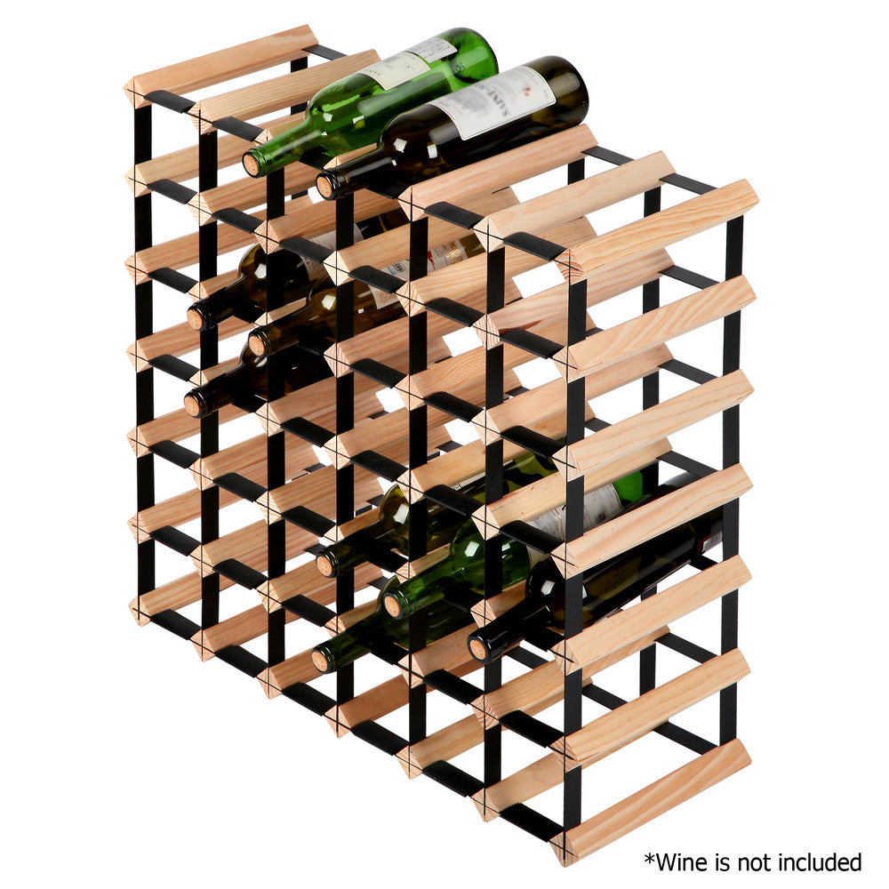 Timber Wine Rack 42 Bottles