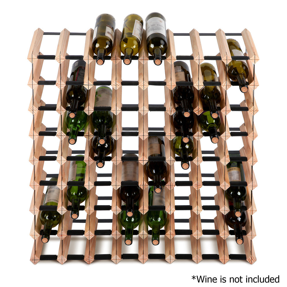 Timber Wine Rack 72 Bottles