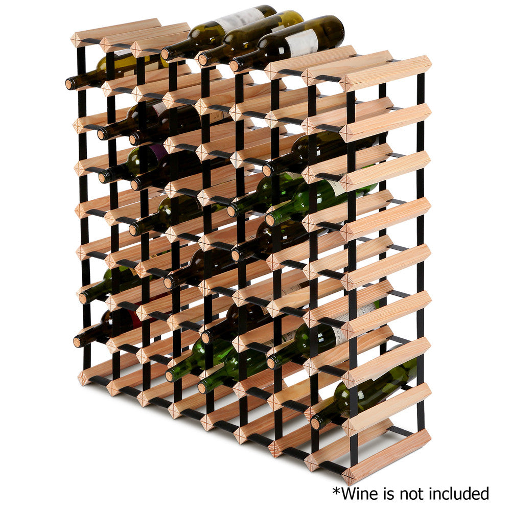 Timber Wine Rack 72 Bottles